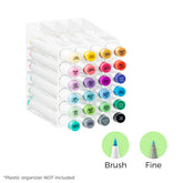Ohuhu Honolulu 24 Basic Colors Dual Tips Alcohol Art Markers (New Color Codes)