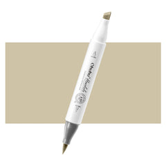 Ohuhu Honolulu YG080 / E19 Individual Marker, Brush & Chisel