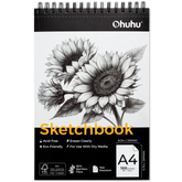 Ohuhu Tear Resistant Bamboo Fiber Drawing Sketchbook
