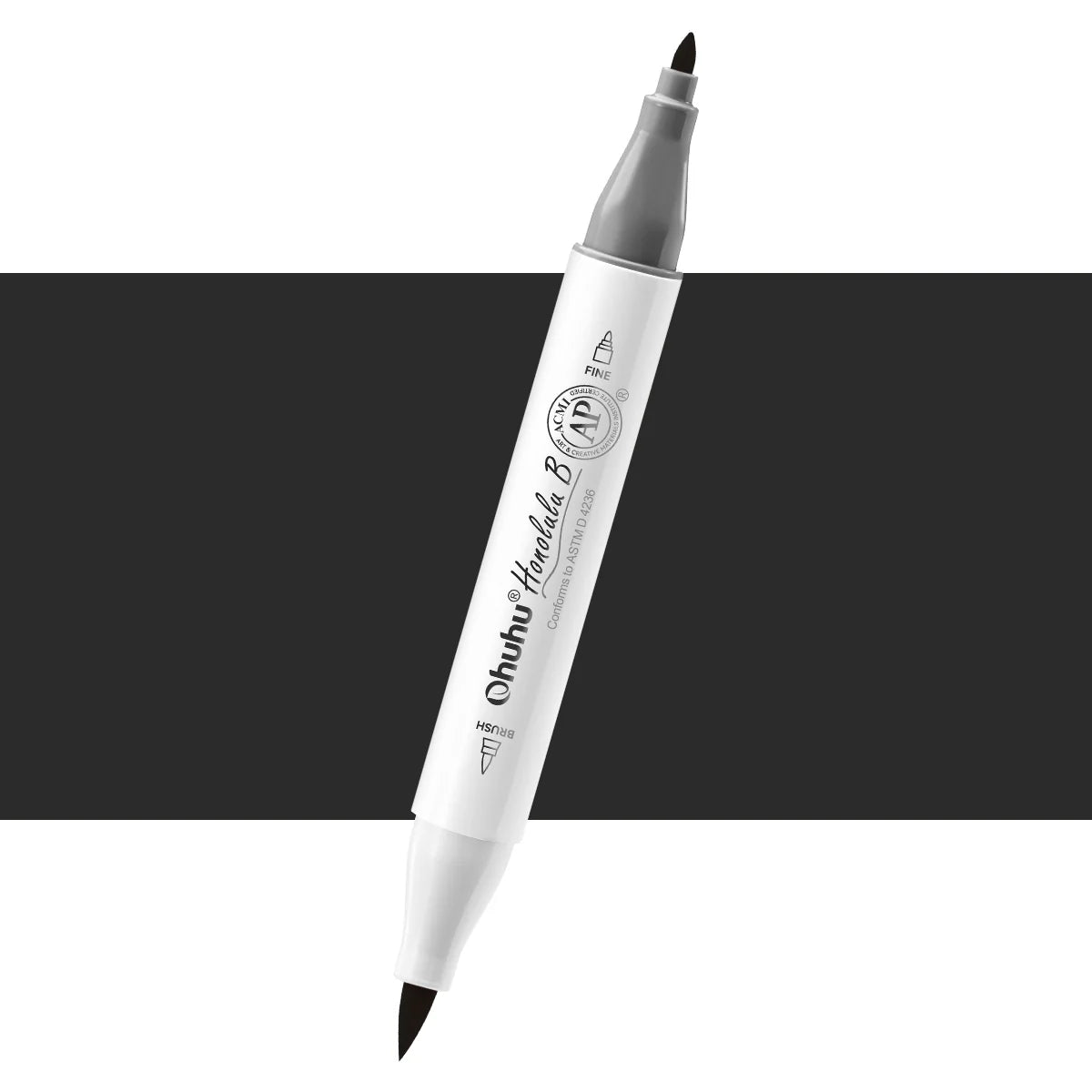 Ohuhu Honolulu B 120 Individual Marker, Brush & Fine