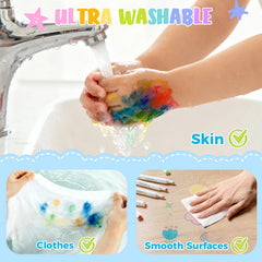 Ohuhu Washable Acrylic Paint Markers for Kids Bullet Tip