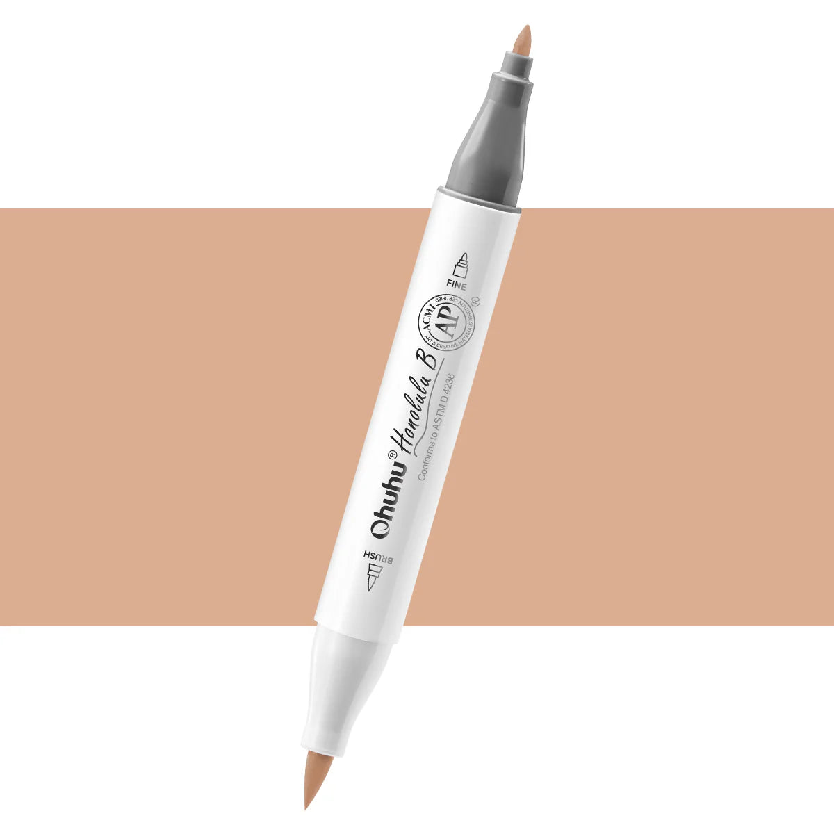Ohuhu Honolulu B E49 (Replace Y145) Individual Marker, Brush & Fine