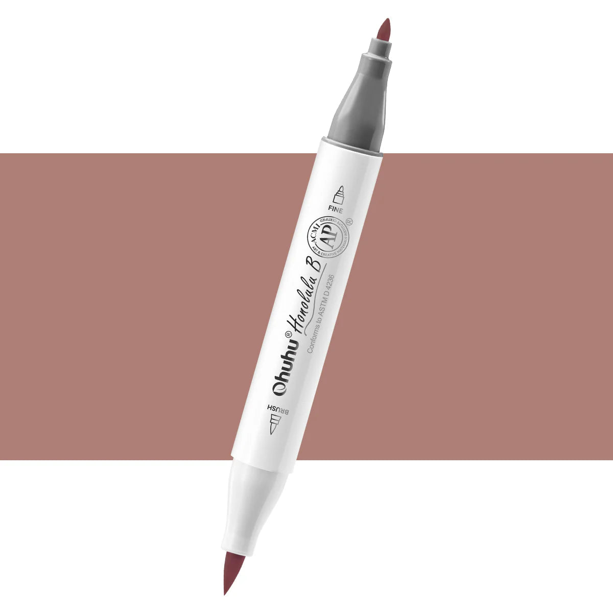 Ohuhu Honolulu B E711 (Replace R27) Individual Marker, Brush & Fine