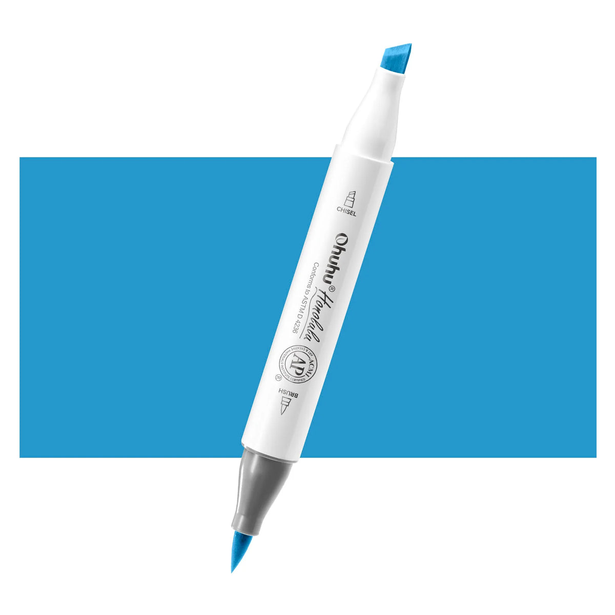 Ohuhu Honolulu PB8 / B111 Individual Marker, Brush & Chisel