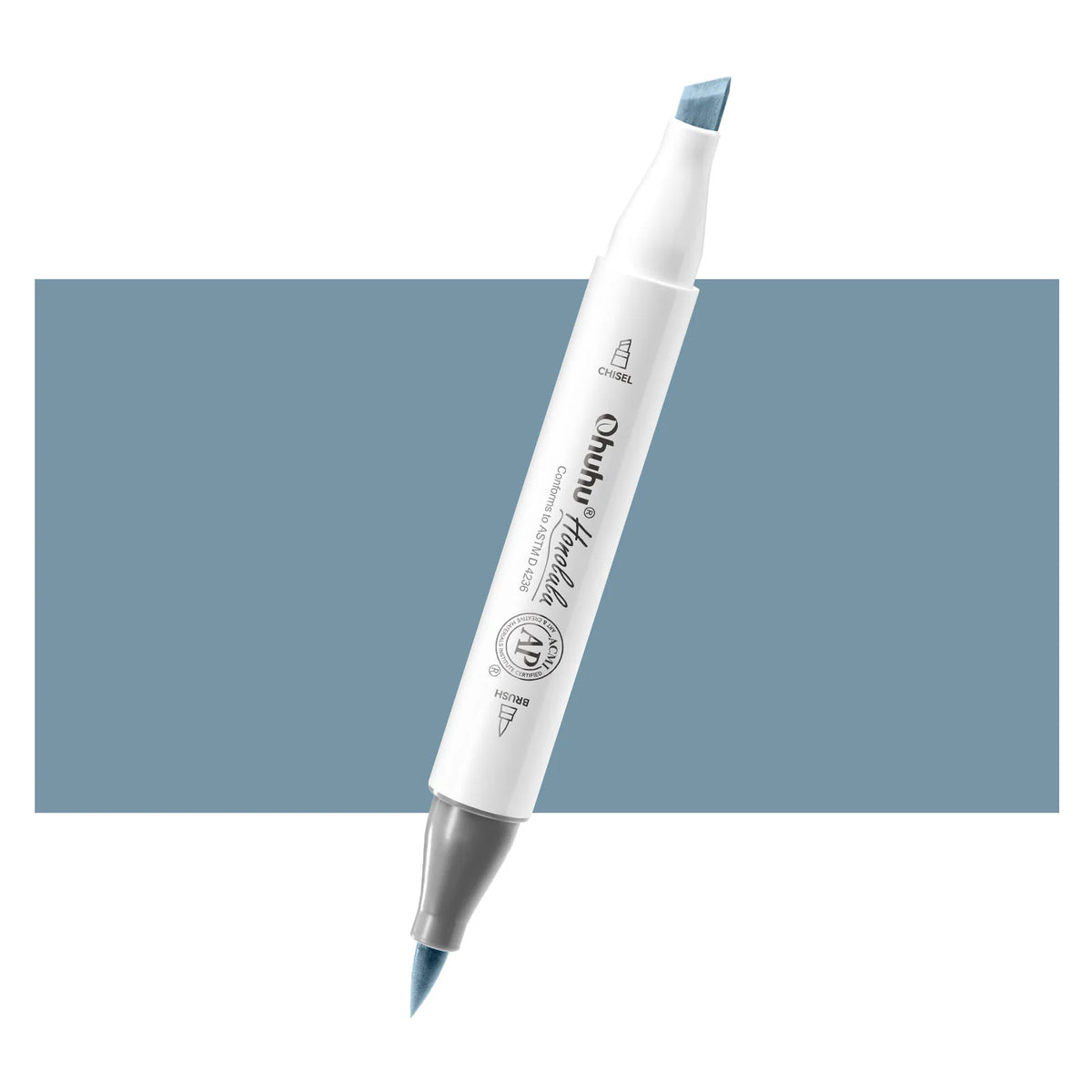 Ohuhu Honolulu BGⅡ05 / B411 Individual Marker, Brush & Chisel