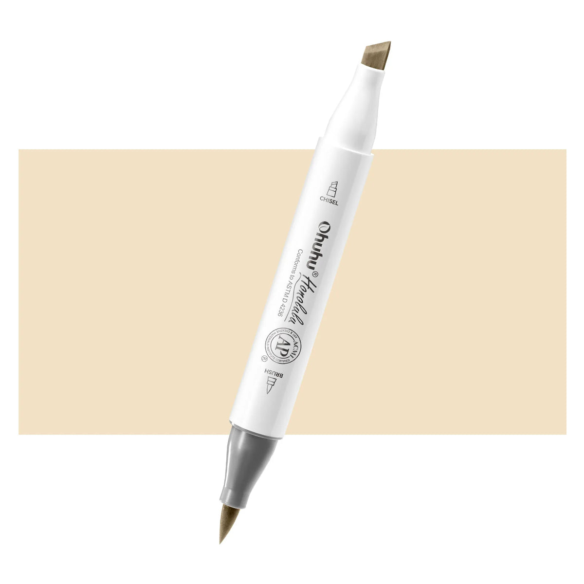 Ohuhu Honolulu YR212 / Y43 Individual Marker, Brush & Chisel