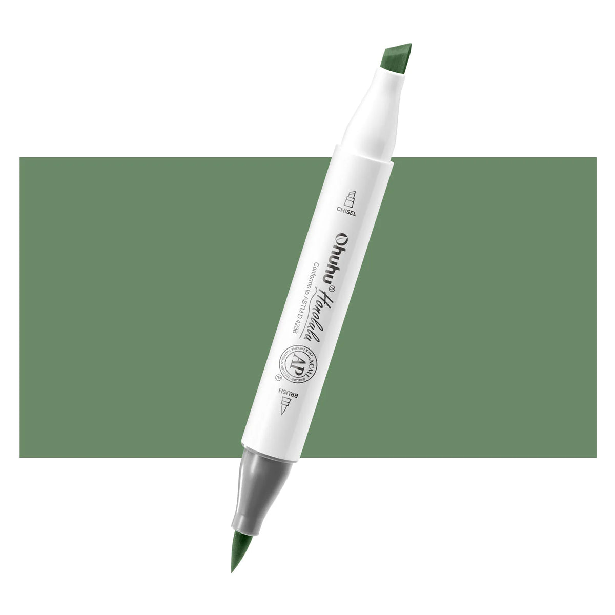Ohuhu Honolulu GY43 / YG414 Individual Marker, Brush & Chisel