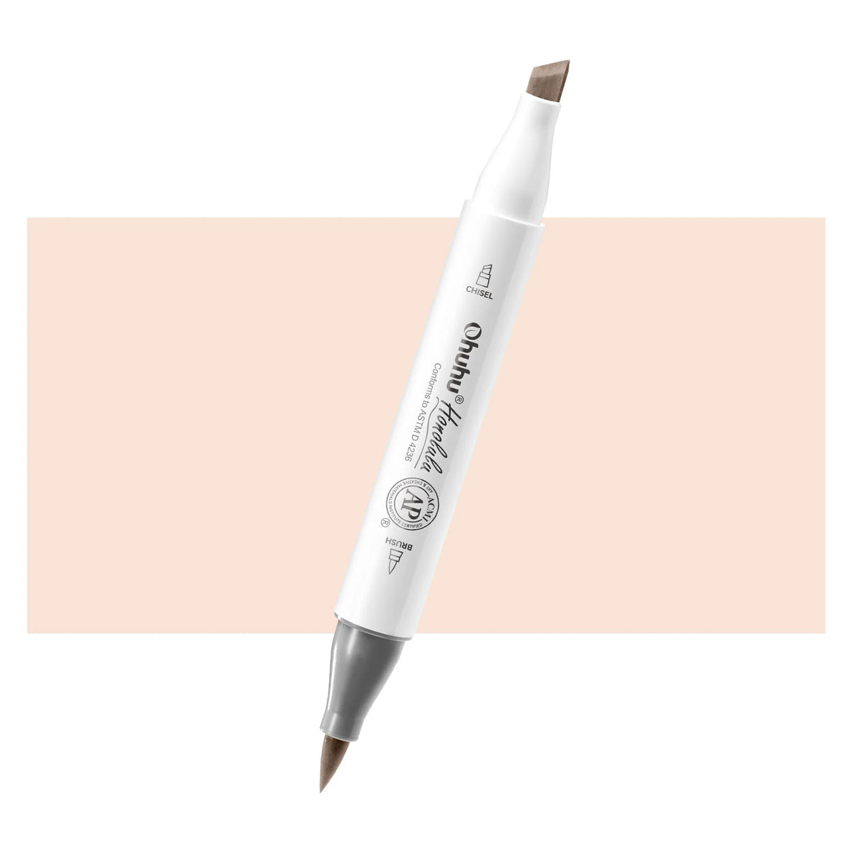 Ohuhu Honolulu R18 / YR04 Individual Marker, Brush & Chisel