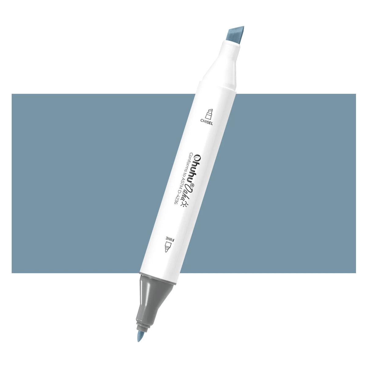 Ohuhu Oahu MG069 / B411 Individual Marker, Fine & Chisel