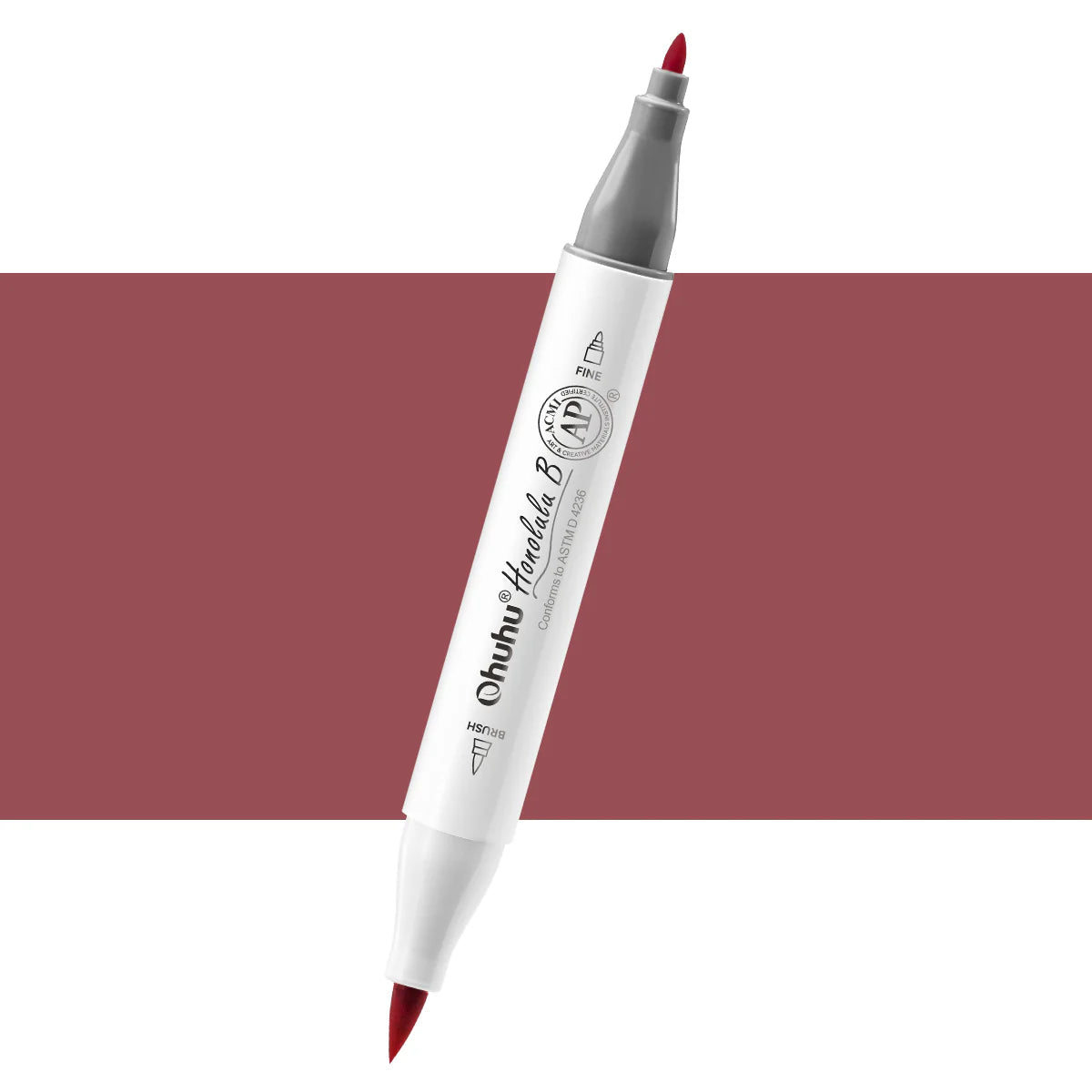 Ohuhu Honolulu B R215 (Replace R8) Individual Marker, Brush & Fine