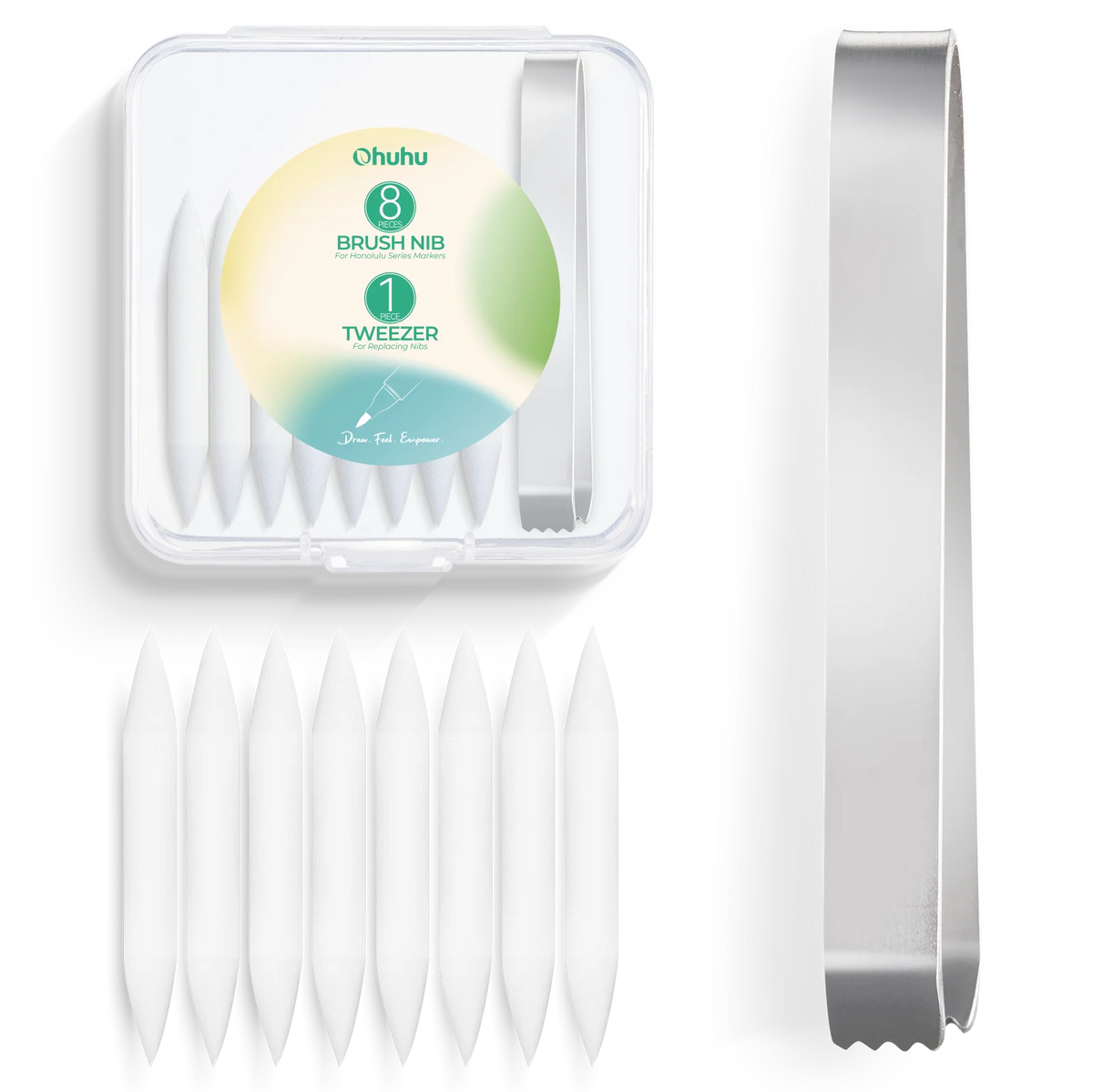 Ohuhu Replacement Brush Nibs Of Honolulu & Honolulu B Series