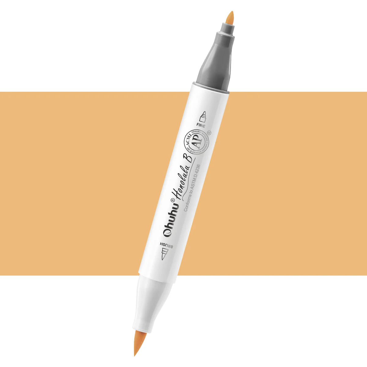 Ohuhu Honolulu B Y48 (Replace YR6) Individual Marker, Brush & Fine