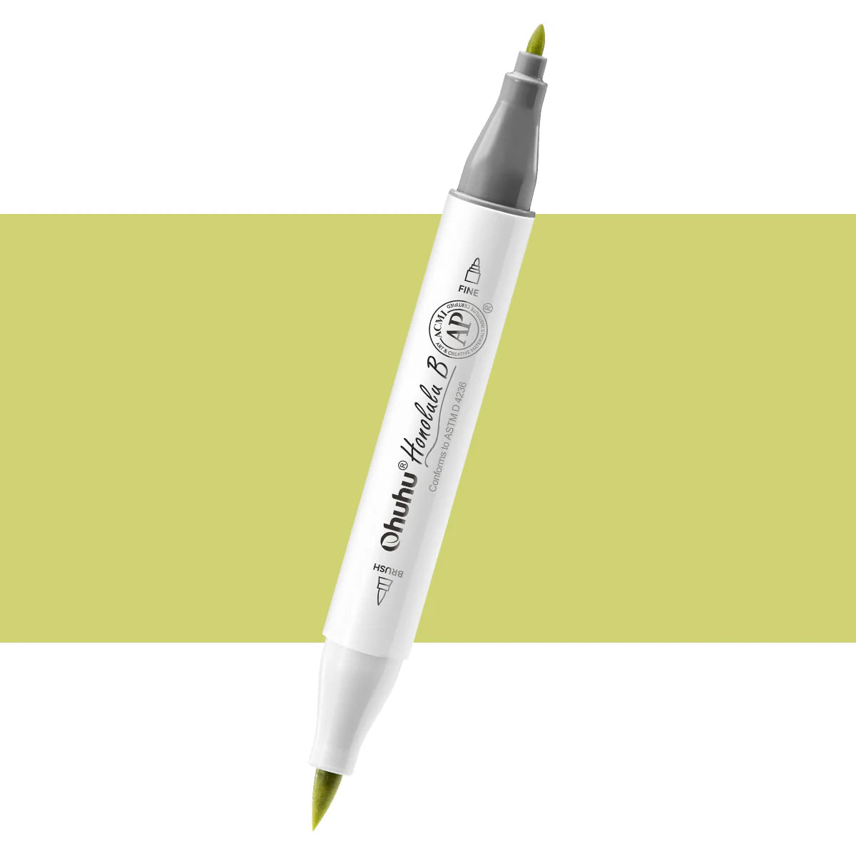Ohuhu Honolulu B YG012 (Replace GY4) Individual Marker, Brush & Fine