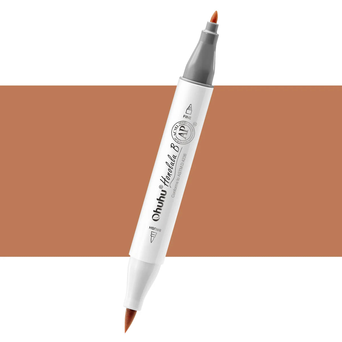 Ohuhu Honolulu B YR313 (Replace BR2) Individual Marker, Brush & Fine