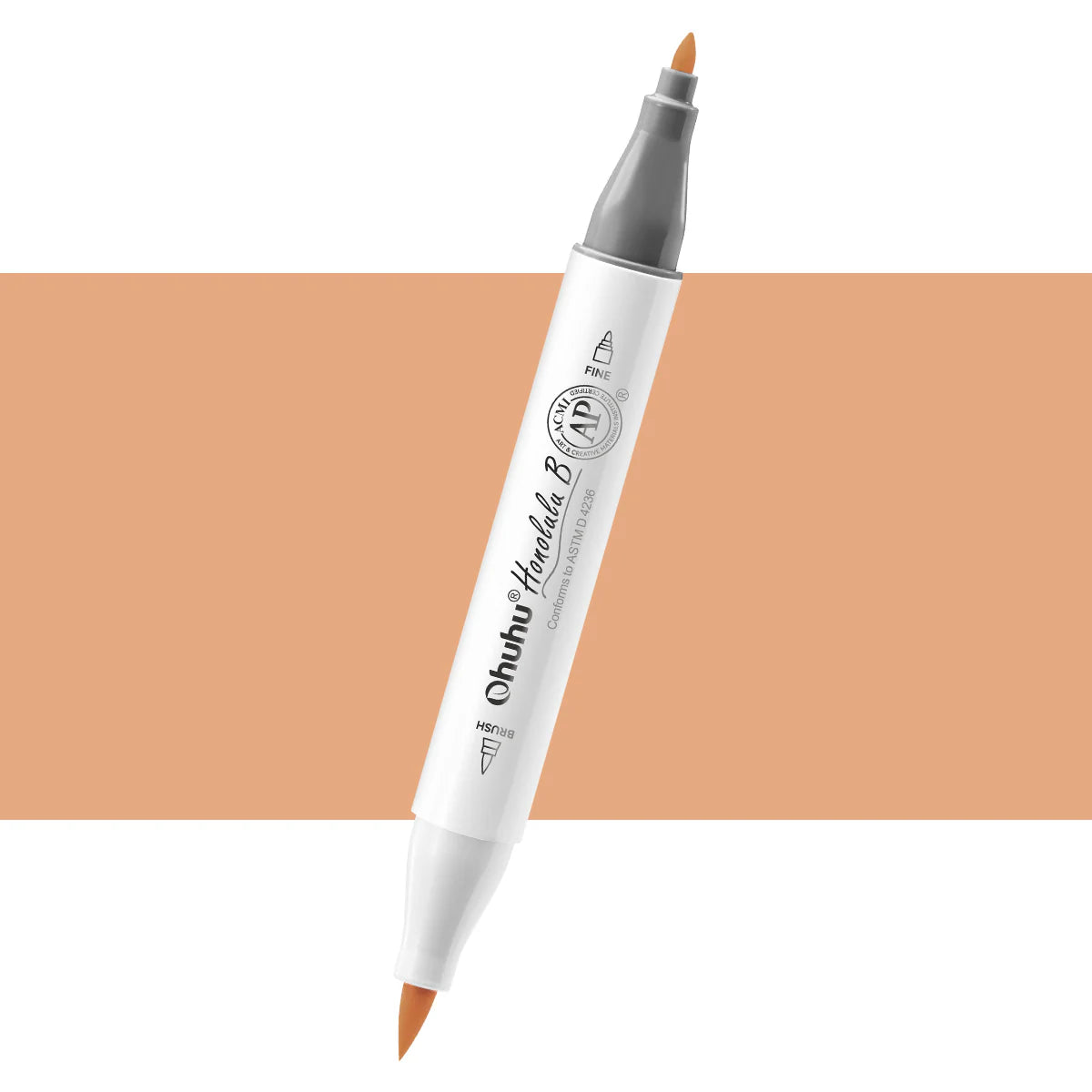 Ohuhu Honolulu B YR38 (Replace YR107) Individual Marker, Brush & Fine