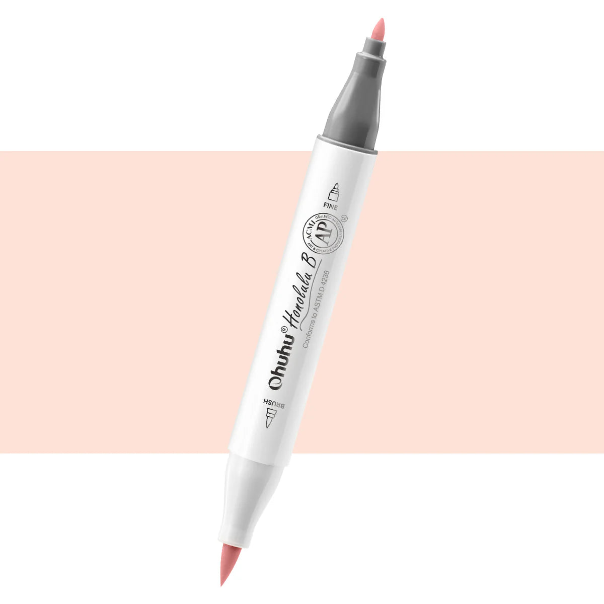 Ohuhu Honolulu B YR43 (Replace R080) Individual Marker, Brush & Fine